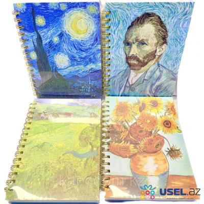 Spiral notepad Van Gogh